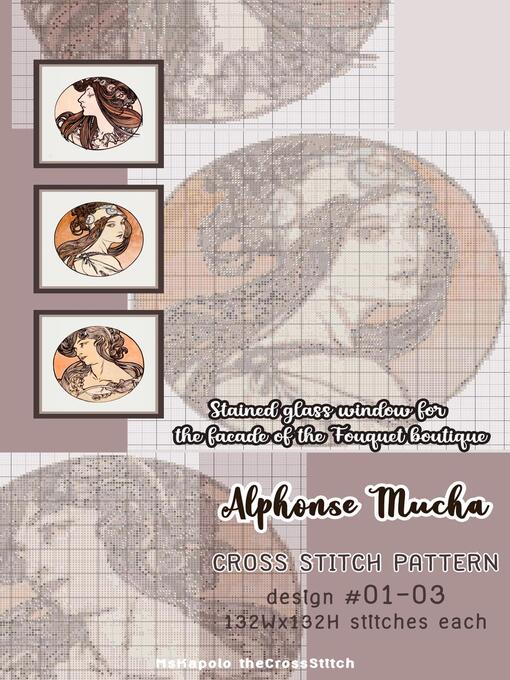 Cover image for Alphonse Mucha | Cross Stitch Pattern
